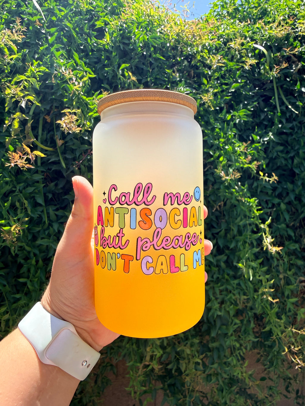 Antisocial 16 oz Tumbler