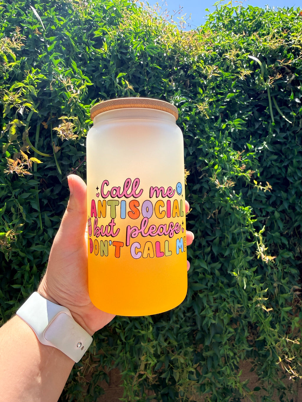 Antisocial 16 oz Tumbler